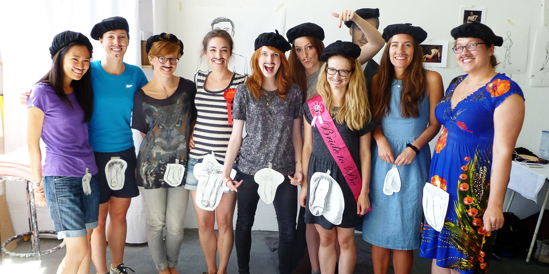 Hen & Stag Life Drawing Co. Hen Party Package
