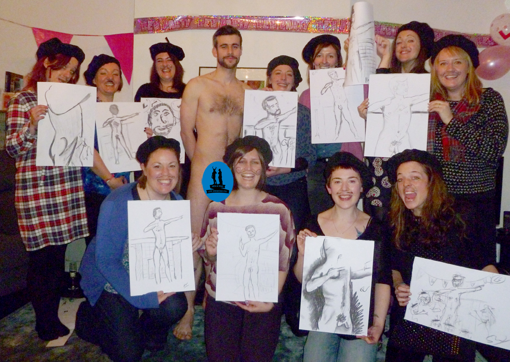 Happy New Hen Do Life Drawing Parties! 