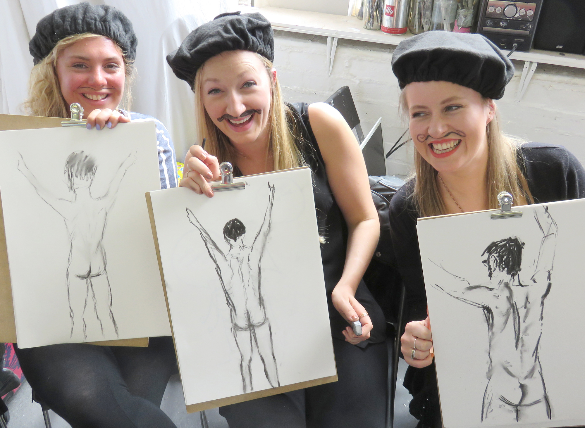 Life Drawing Hen Party.
